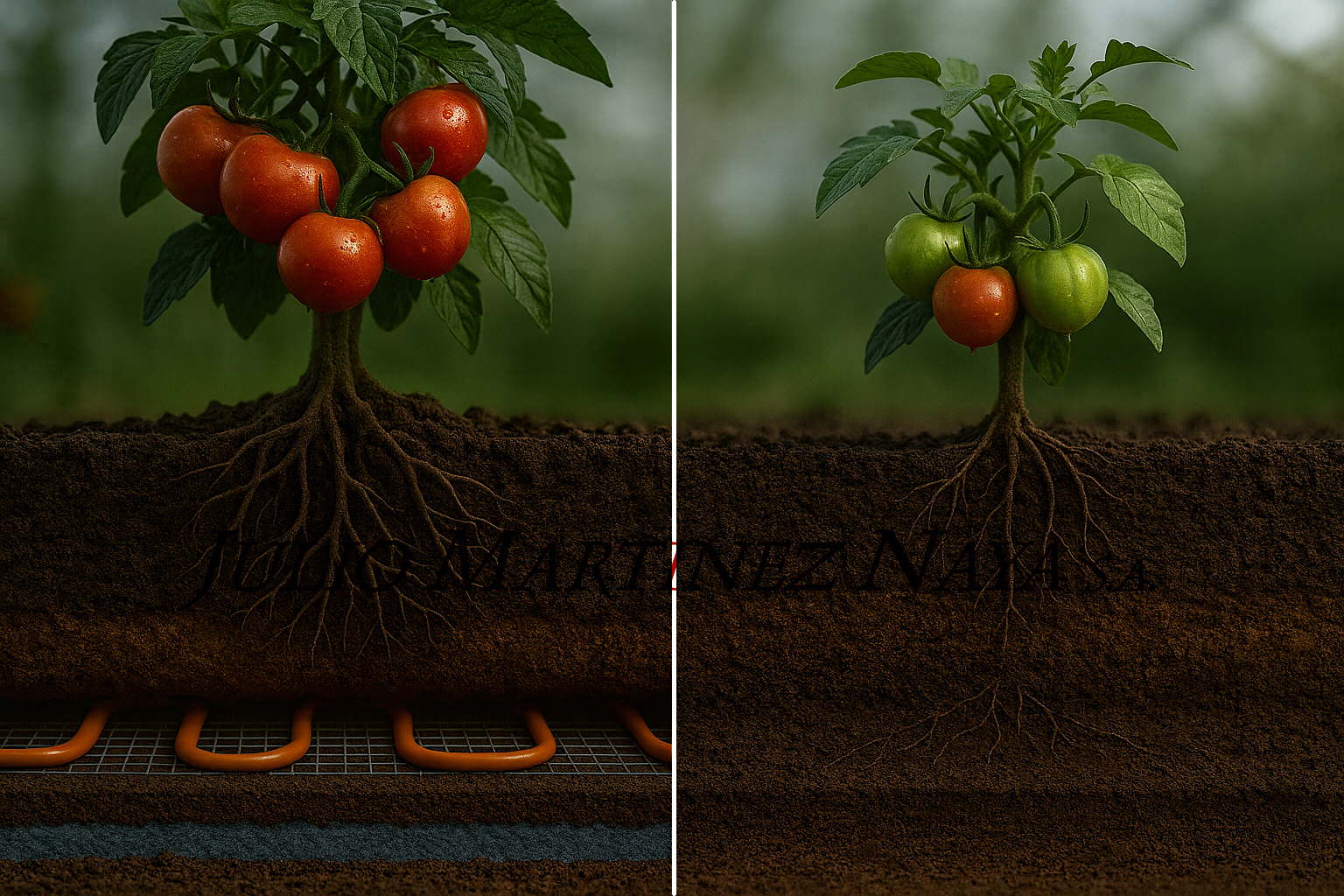 Cable calefactor para invernaderos